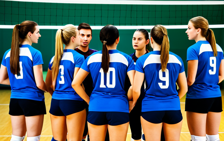 배구 모임 후기 - Humorous Volleyball Mishap**

"A fully clothed volleyball player comically failing a float serve, th...