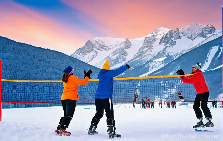 배구 모임 일정 - **Prompt 2: "Dynamic Beach Volleyball on the French Riviera"**
    "Two athletic female beach volley...