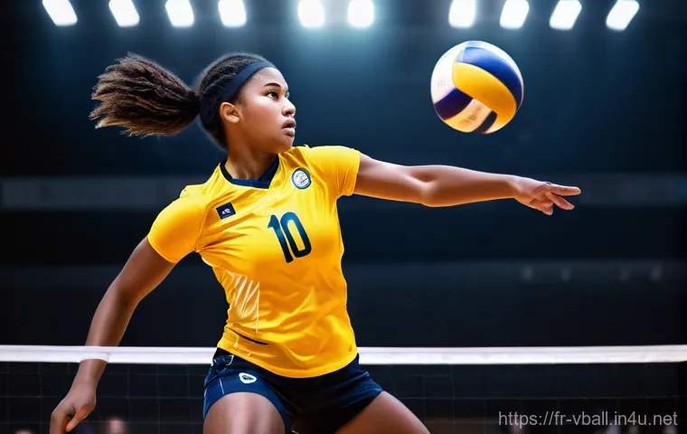 배구 포지션별 역할 분석 - **Prompt for a Setter (Le Passeur):**
    "A male volleyball setter, mid-game, intensely focused as ...