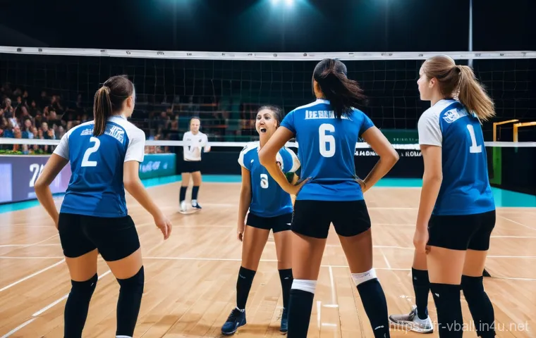 배구 경기에서 승리를 위한 팁 - Prompt 1: The Invisible Symphony of Teamwork**