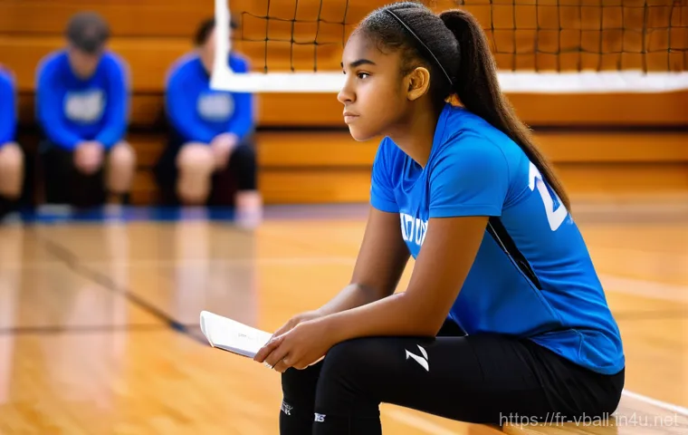 배구 훈련 일지 작성법 - Image Prompt 1: The Reflective Athlete's Journal**